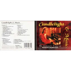 Candlelight & Music - The Romantic Piano Of Richard Clayderman ~ 3 CDs ~ VG
