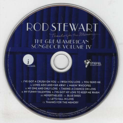 Thanks For The Memory: Gr Amer Songbook Vol IV ~ Rod Stewart ~ CD ~ Acceptable