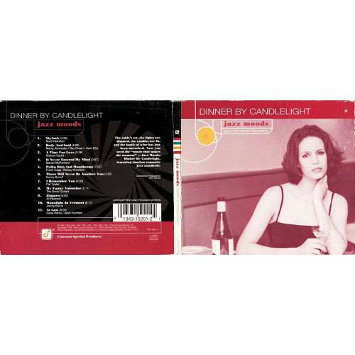 Jazz Moods: Dinner By Candlelight ~ Various Artists ~ Jazz ~ CD ~ Good