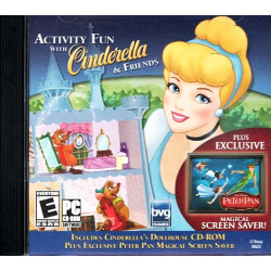 Activity Fun with Cinderella & Friends ~ Disney ~ Children's ~ CD ~ Used VG