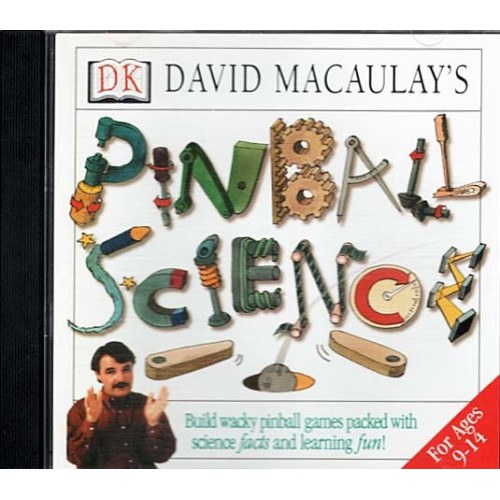 DK - David Macaulay Pinball Science (Jewel Case) ~ Dorling Kindersley ~ CD Good