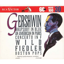 Gershwin: Rhapsody in Blue; An American in Paris; Concerto in F ~ CD ~ Good