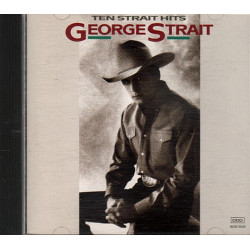 Ten Strait Hits ~ George Strait ~ Folk, World, & Country ~ CD ~ Good