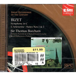 Symphony In C, L'ArlΘsienne - Suites Nos. 1 & 2 ~ Bizet ~ Classical ~ CD ~ New