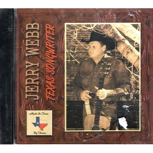 Texas Songwriter ~ Jerry Webb ~ Country ~ CD ~ New