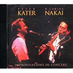 Improvisations In Concert ~ Peter Kater & R. Carlos Nakai ~ Folk, World CD Good