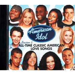 American Idol Season 2: All-Time Classic American Love Songs ~ CD ~ Good