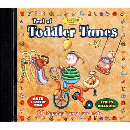 Best Of Toddler Tunes - Kids Direct - Lyrics Included ~ Various ~ CD ~ Good