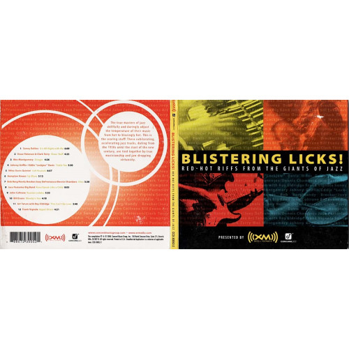 Blistering Licks: Red-Hot Riffs From The Giants Of Jazz ~ Various ~ CD ~ Good