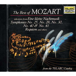 Best Of Mozart: Selections From Symphonies No. 25, 28, 30, 40, 41, more ~ CD VG