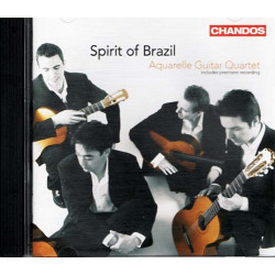 Spirit Of Brazil - Aquarelle Guitar Quartet ~ Classical ~ CD ~ VG