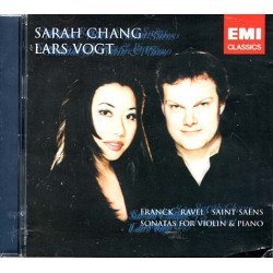 Sonatas For Violin & Piano ~ Sarah Chang, Lars Vogt ~ Classical ~ CD ~ New