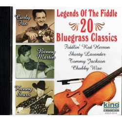 Legends Of The Fiddle 20 Bluegrass Classics ~ Various ~ Country ~ CD ~ VG