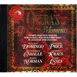 Opera's Greatest Moments ~ Various Artists ~ Classical ~ CD ~ Used VG