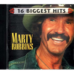 16 Biggest Hits ~ Marty Robbins ~ Folk, World, & Country ~ CD ~ Good