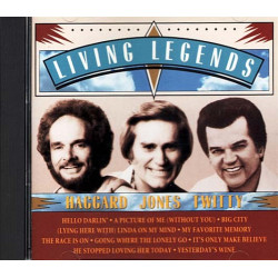 Living Legends: Haggard Jones Twitty ~ Haggard Jones Twitty ~ Country ~ CD Good