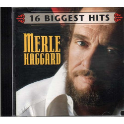 16 Biggest Hits ~ Merle Haggard ~ Folk, World, & Country ~ CD ~ Used VG