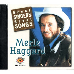 Great Singers Great Songs ~ Merle Haggard ~ Folk, World, & Country ~ CD ~ New