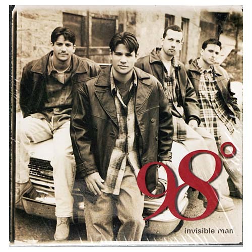 Invisible Man ~ 98 Degrees ~ Pop ~ CD Single ~ Good