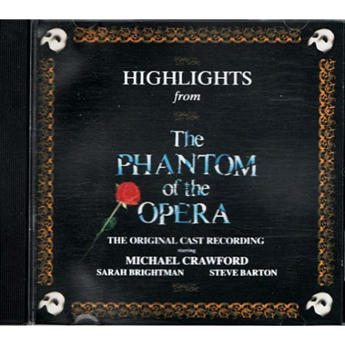 Highlights From The Phantom Of The Opera ~ Andrew Lloyd Webber ~ CD ~ VG