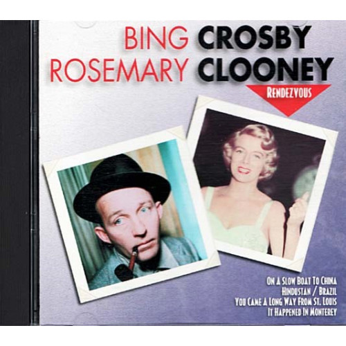 Rendezvous ~ Bing Crosby and Rosemary Clooney ~ Jazz ~ CD ~ Good