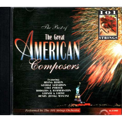 The Best Of The Great American Composers Vol I ~ 101 Strings ~ Classical CD Good