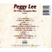 All-Time Greatest Hits Volume 1 ~ Peggy Lee ~ Jazz ~ CD ~ Good