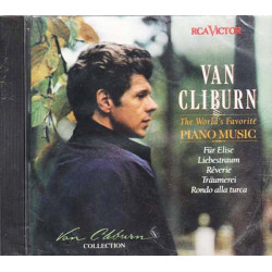 The World's Favorite Piano Music ~ Van Cliburn ~ Classical ~ CD ~ Good