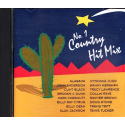 No. 1 Country Hit Mix ~ Various Artists ~ Folk, World, & Country ~ CD ~ Good