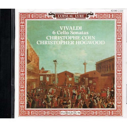Six Cello Sonatas ~ Antonio Vivaldi ~ Classical ~ CD ~ Used VG