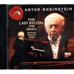 The Last Recital For Israel ~ Arthur Rubinstein ~ Classical ~ CD ~ Used VG