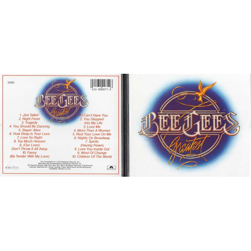 Greatest ~ Bee Gees ~ Electronic ~ 2 CDs ~ Used VG