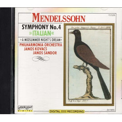 Symphony No.4 (Italian) / A Midsummer Night's Dream ~ Mendelssohn ~ CD ~ Good