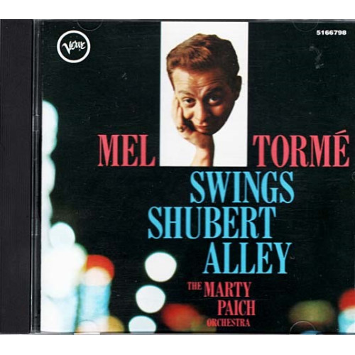 Swings Shubert Alley ~ Mel TormΘ ~ Jazz ~ CD ~ Used VG