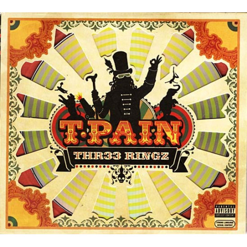 Thr33 Ringz ~ T-Pain ~ Hip Hop ~ CD ~ Good