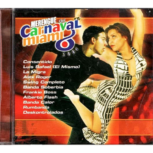 Merengue Del Carnaval Miami 2004 ~ Various Artists ~ Latin ~ CD ~ New