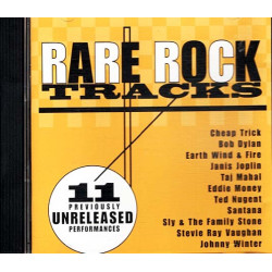Rare Rock Tracks (11 Previously Unreleased Performances) ~ Various ~ CD ~ Good