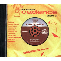 The History Of Cadence Records Volume 2 ~ Various Artists ~ Pop ~ CD ~ Used VG