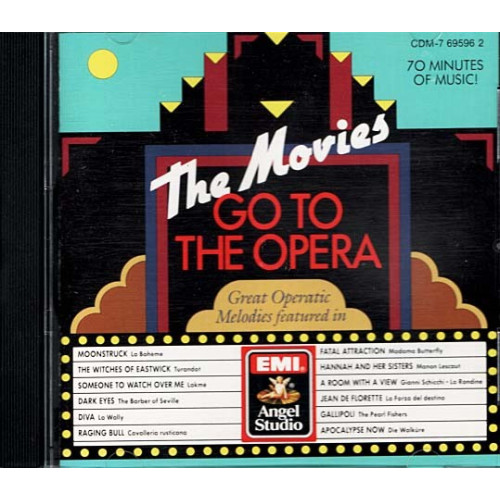 The Movies Go To The Opera ~ Various Artists ~ Classical ~ CD ~ Good