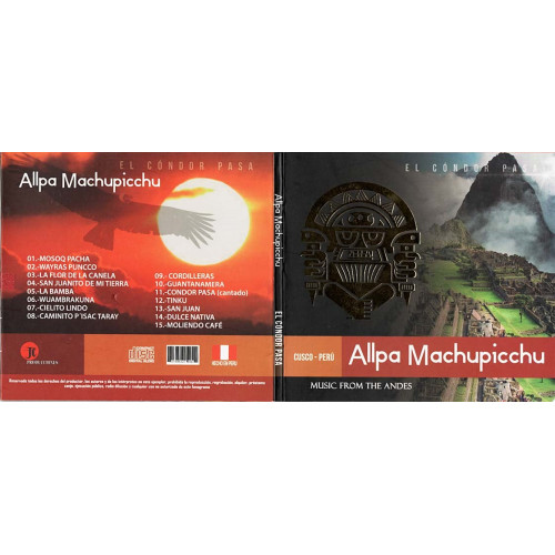 El Condor Pasa ~ Allpa Machupicchu ~ Latin ~ CD ~ Good