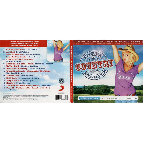 Country Party Starter ~ Country Party Starter ~ Country ~ CD ~ Good