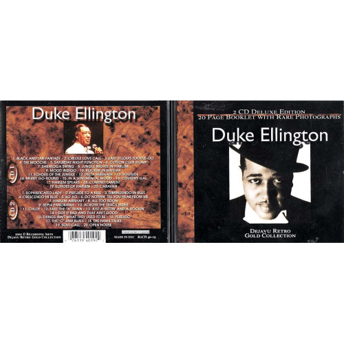 The Gold Collection 40 Classic Performances ~ Duke Ellington ~ Jazz ~ 2 CDs ~ VG