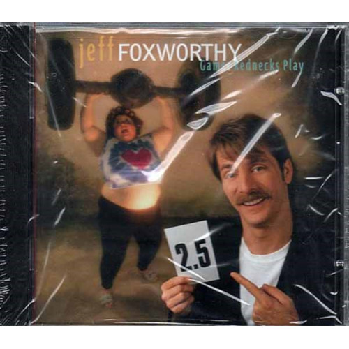 Games Rednecks Play ~ Jeff Foxworthy ~ Humor ~ CD ~ Used VG