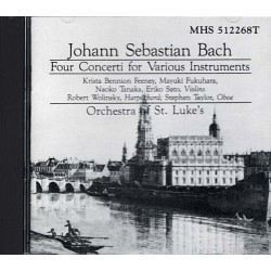 Four Concerti For Various Instruments ~ Johann Sebastian Bach ~ CD ~ Good