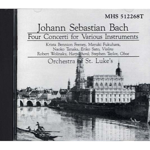 Four Concerti For Various Instruments ~ Johann Sebastian Bach ~ CD ~ Good