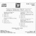 Four Concerti For Various Instruments ~ Johann Sebastian Bach ~ CD ~ Good