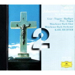 Johannes-Passion = St. John Passion ~ Johann Sebastian Bach ~ Classical 2 CDs VG
