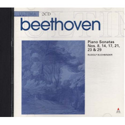 Piano Sonatas Nos. 8, 14, 17, 21, 23 & 29 ~ Beethoven ~ Classical ~ 2 CDs ~ VG