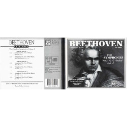 The Complete Symphonies Volume I ~ Ludwig van Beethoven ~ Classical ~ 3 CDs ~ VG