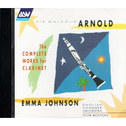 The Complete Works For Clarinet ~ Sir Malcolm Arnold ~ Classical ~ CD ~ Used VG